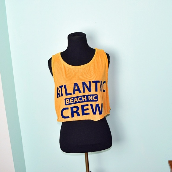 Adorable Atlantic Beach Flowy Crop Top - Picture 1 of 2